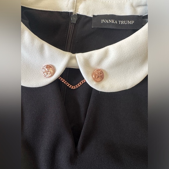 Ivanka Trump Bell Sleeve Collared Dress - Picture 7 of 12